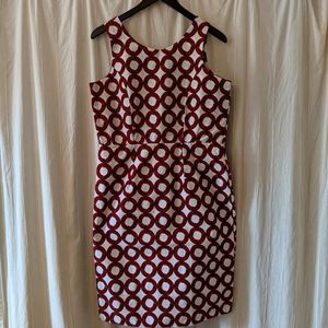 African wax print summer dress